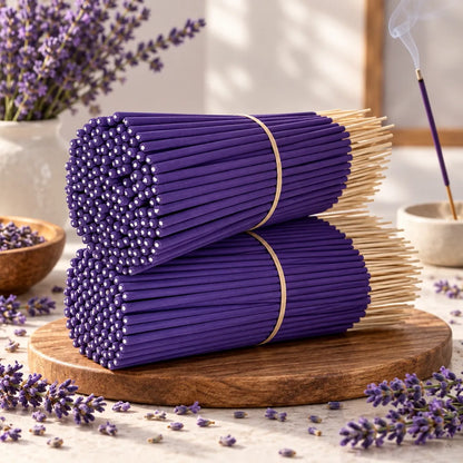 Bâtonnets d'encens parfum Lavande