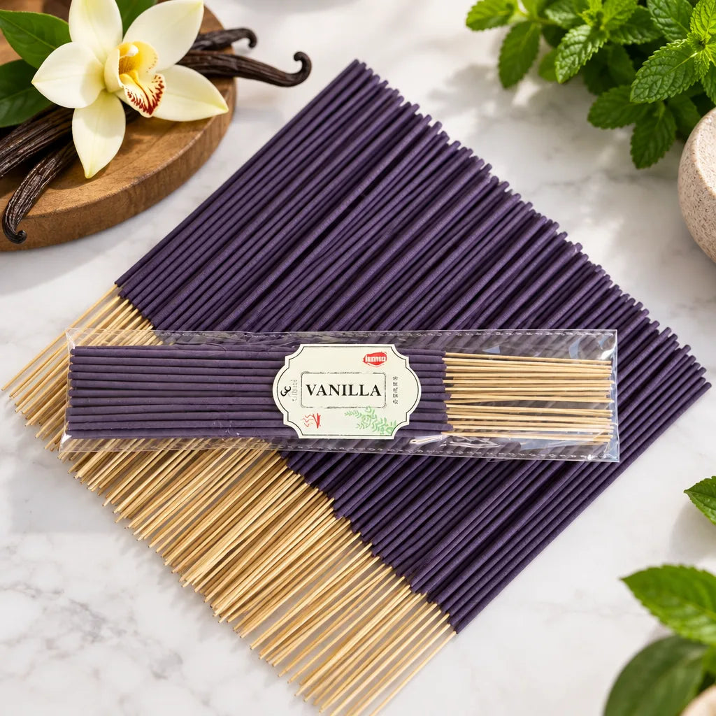 Bâtonnets d'encens parfum Vanille