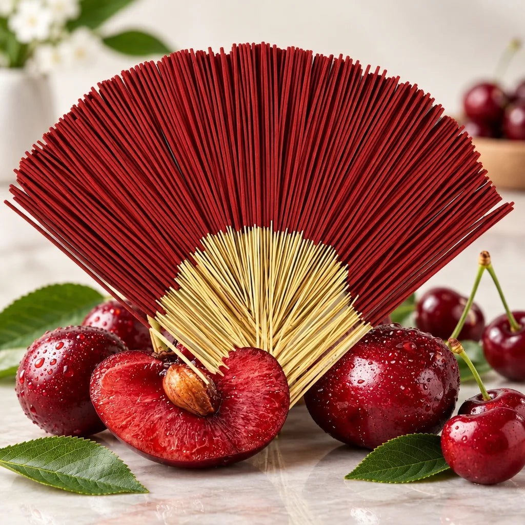 Bâtonnets d'encens parfum Cerise