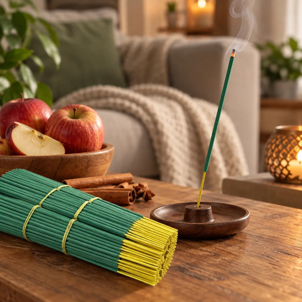 Bâtonnets d'encens parfum Pomme/Canelle