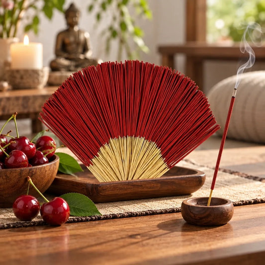 Bâtonnets d'encens parfum Cerise