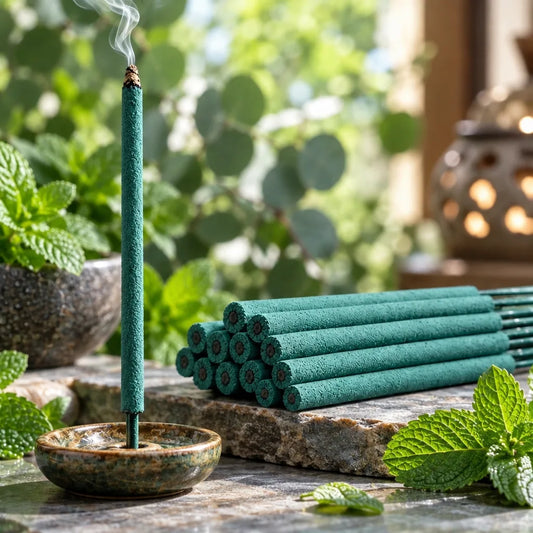 Bâtonnets d'encens parfum Menthe