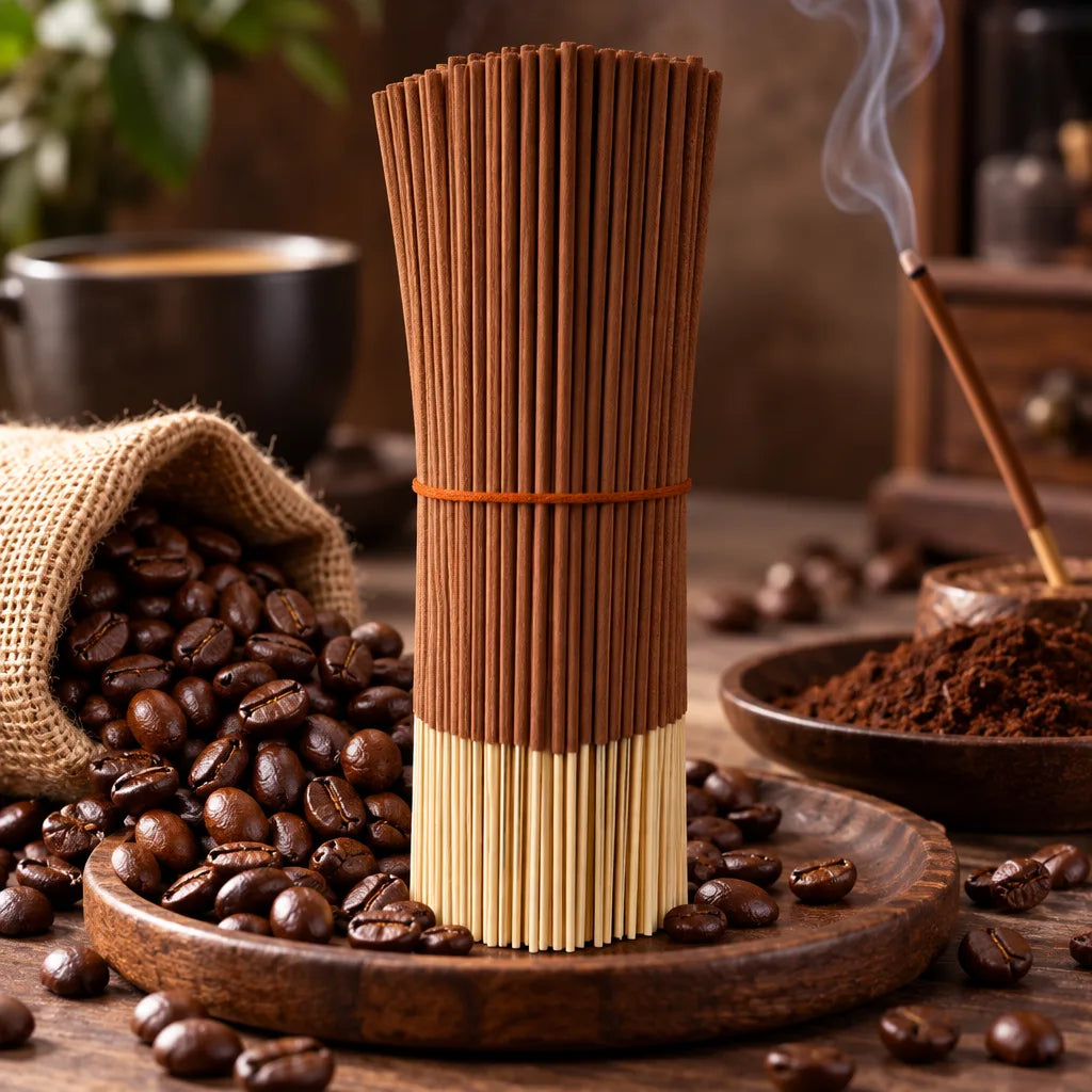 Bâtonnets d'encens parfum Café